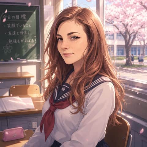 Аниме школа