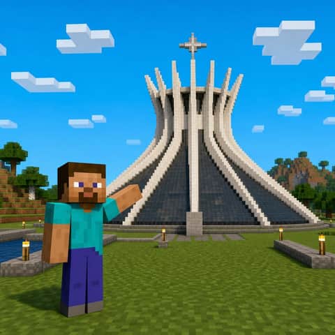 Minecraft стиль