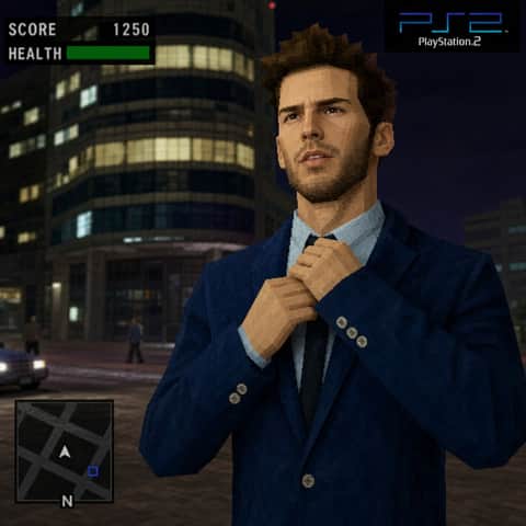 PS2 game стиль