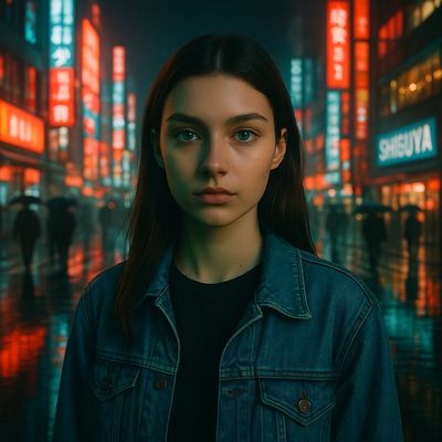 Ночной Токио