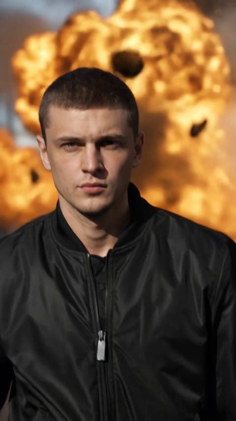 Взрыв позади (экшн)